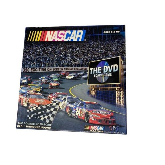 Nascar DVD Electronic Sights and Sounds Board Game - Picture 1 of 3